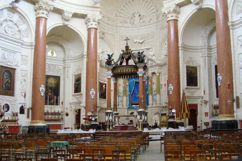 Oratoire de la basilique Notre-Dame du Mont Carmel à Malte